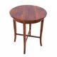 Table ronde Art Déco, Pologne, années 1940.