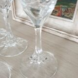 Klein crystal champagne flutes