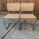 Paire de chaises Cesca  par Marcel Breuer