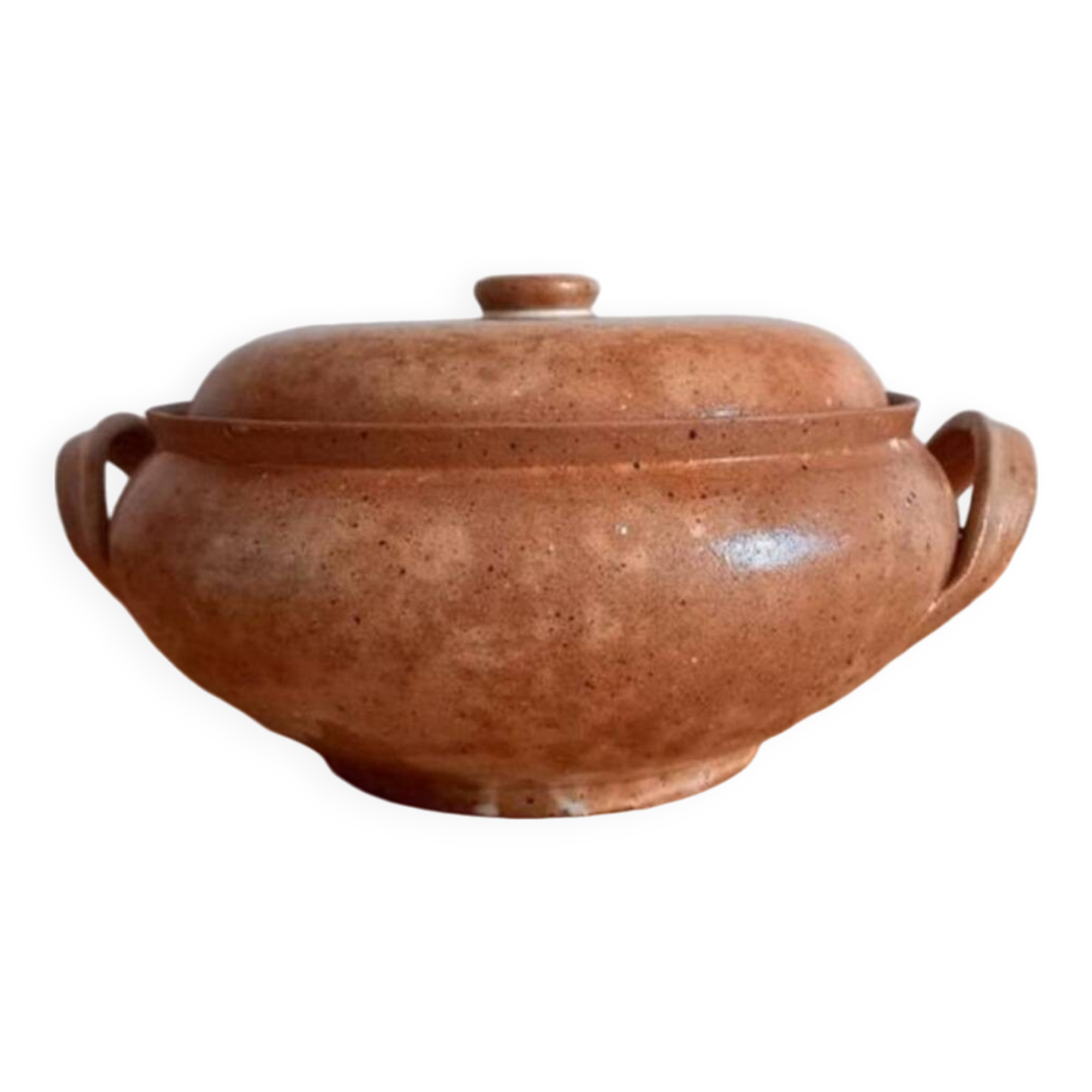 Stoneware soup tureen