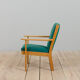 Hans Wegner oak armchair model Ge 181, Getama, Denamrk 1970s