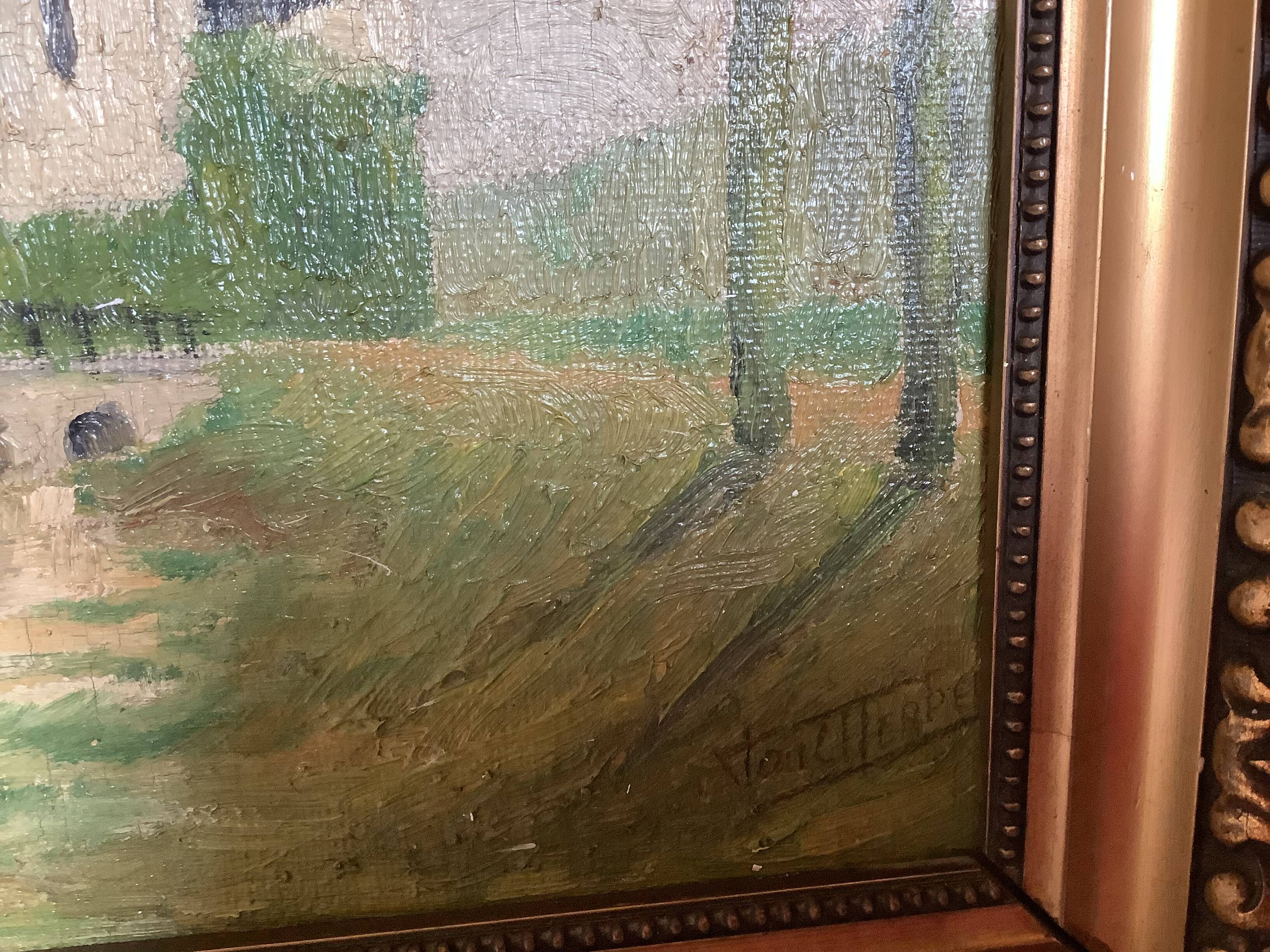 Tableau château de Ham Paul Herpels