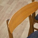 Set of 4 Danish dining chairs in teak by Farstrup Møbler, 1960s