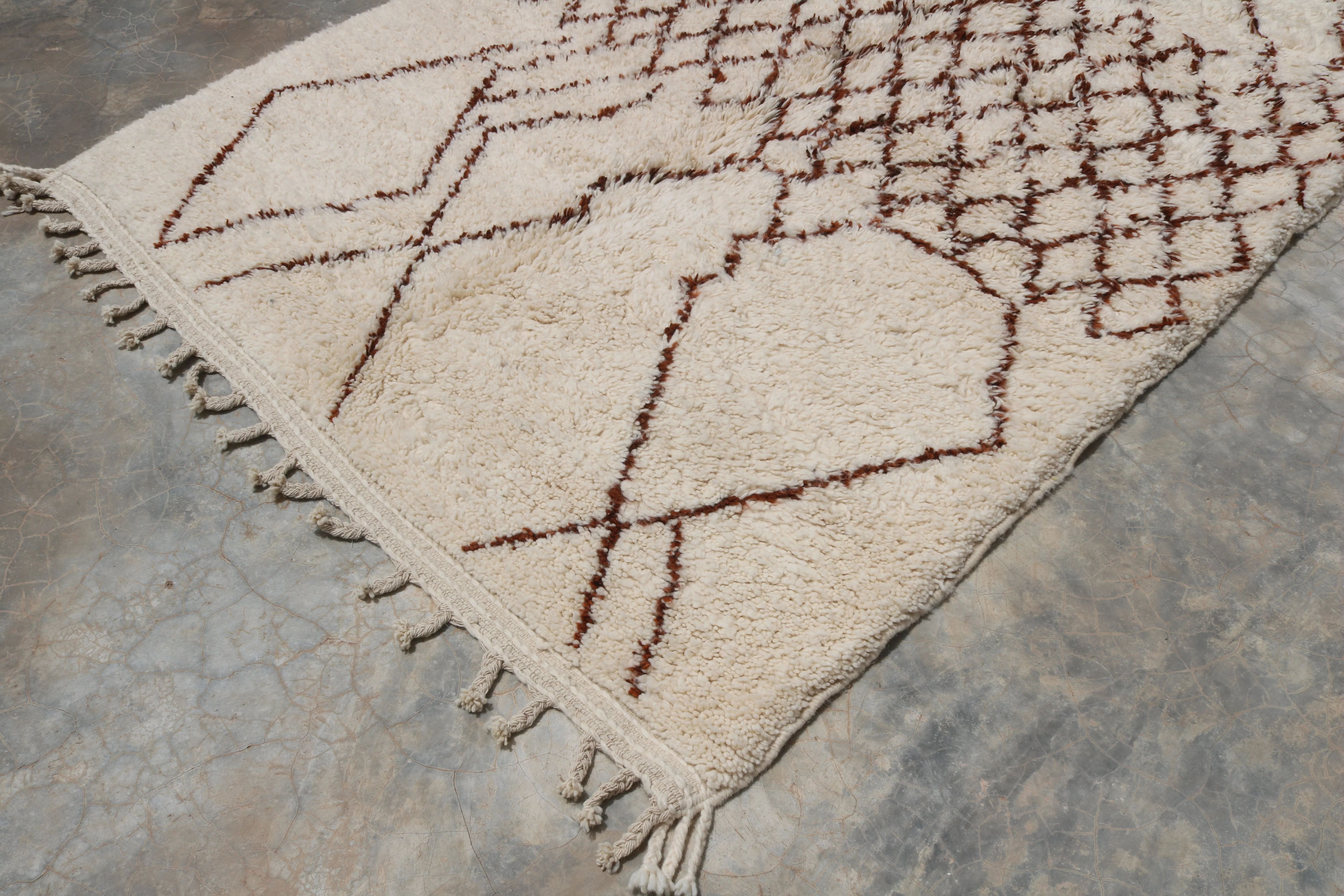 Tapis Beni Ouarain, 255 x 160 cm - AZ850