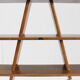 Vintage Brutalist Pyramid shelving unit book case