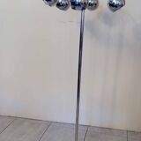 Floor lamp with 5 arms of light from the 80s
