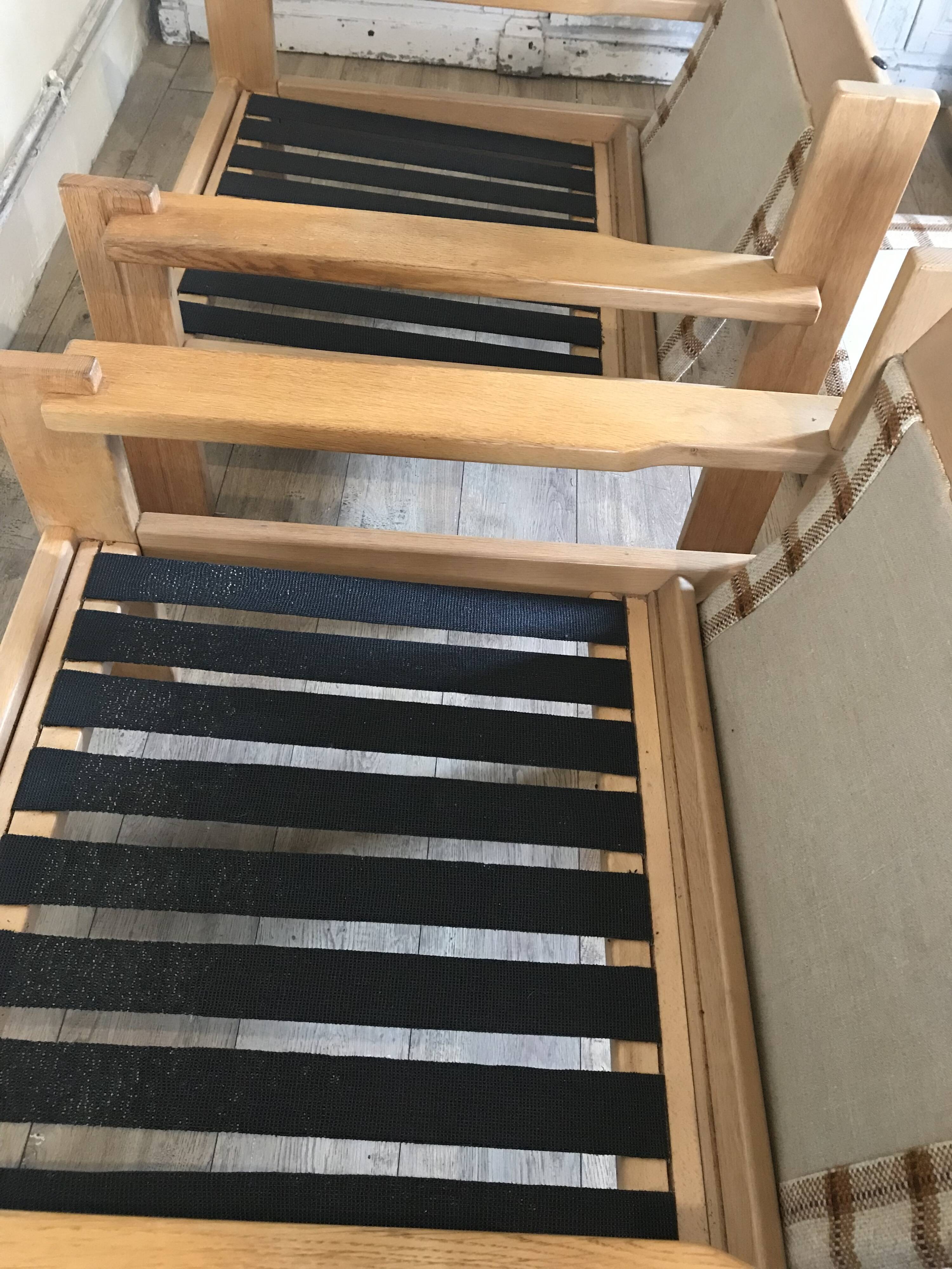 Pair of brutalist armchairs circa 1980's