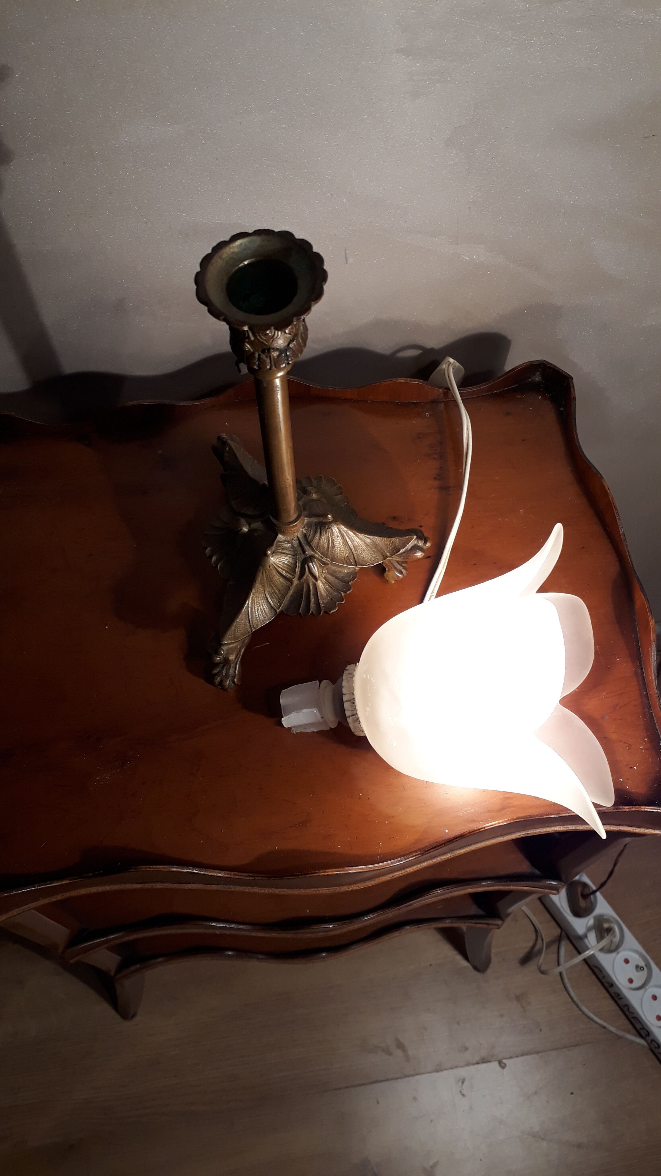 Art Nouveau office lamp