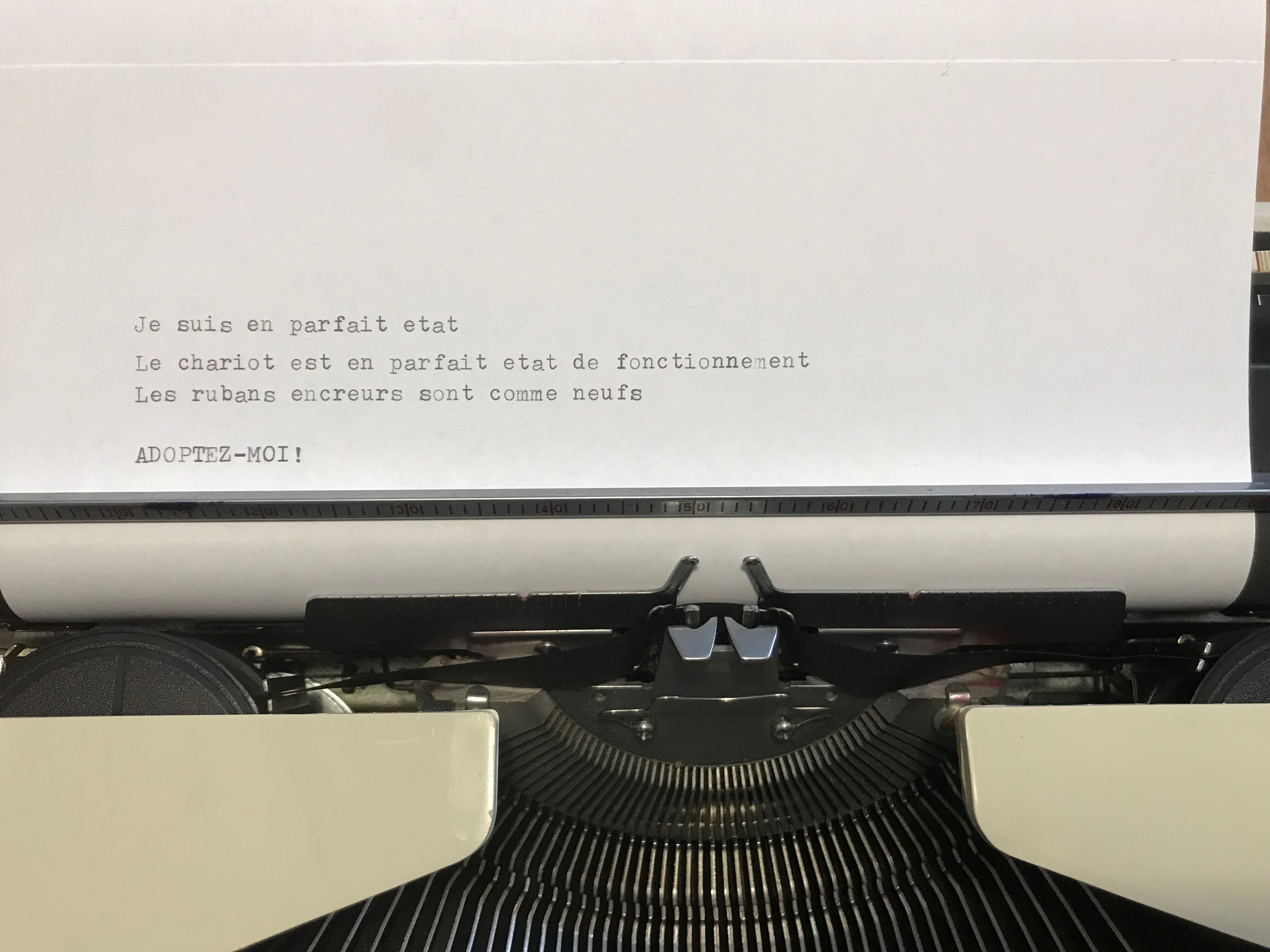 Typewriter Brunsviga in perfect condition