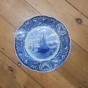 Decorative marine plate Delft - Petrus Regout