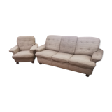 Sofa bed and armchair