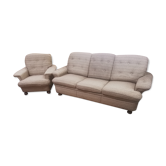 Canapé convertible et son fauteuil
