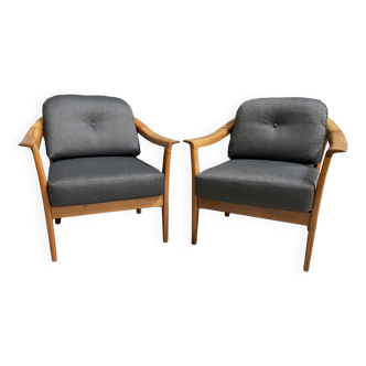 set of two Wilhem Knoll chairs 1960s