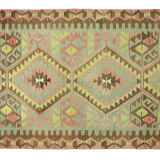 Anatolian handmade kilim rug 298 cm x 157 cm