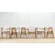 Danish dining chairs (new upholstery)