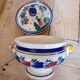Quimper earthenware pot