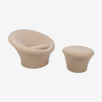 Mushroom armchair and ottoman by Pierre Paulin for Artifort, 1960s