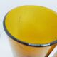6 grands verres en ambre soufflé bouche