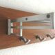 "1960" wood alu steel coat hanger