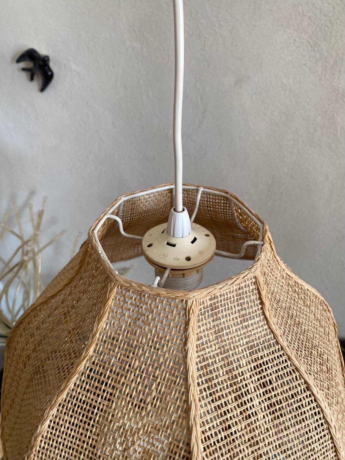 Vintage tulip pendant light