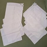 Nappe brodée fait à la main en Belgique