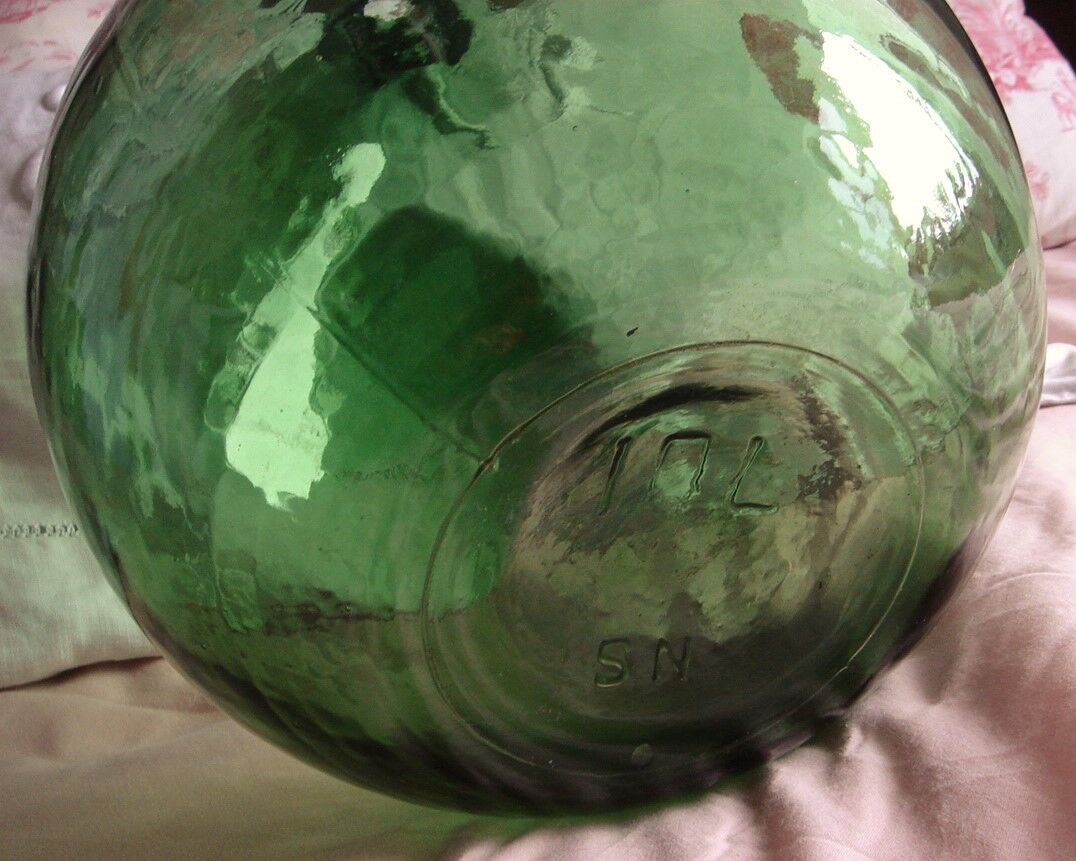 Demijohn green 10L