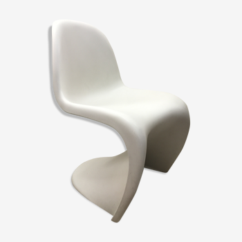 Chaise Verner Panton blanche