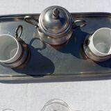Pewter coffee service