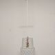 Bubbled glass suspension from the 60s/70s