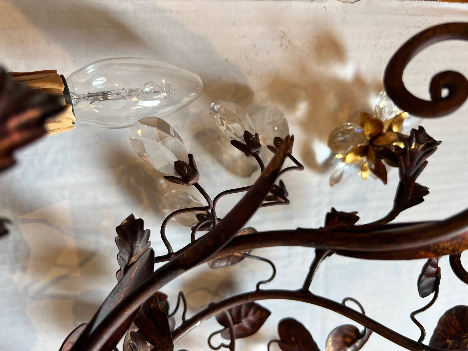 Pair of wall sconces