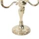 Vintage Candlestick Silver-Plated Metal Adjustable 20cm