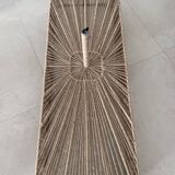 Jute cord ceiling suspension wabisabi Ibiza Bali unique piece