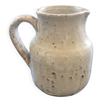 Old ivory sandstone pitcher