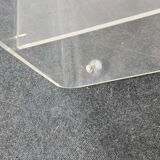 Vintage perspex/acrylic trolley or side table