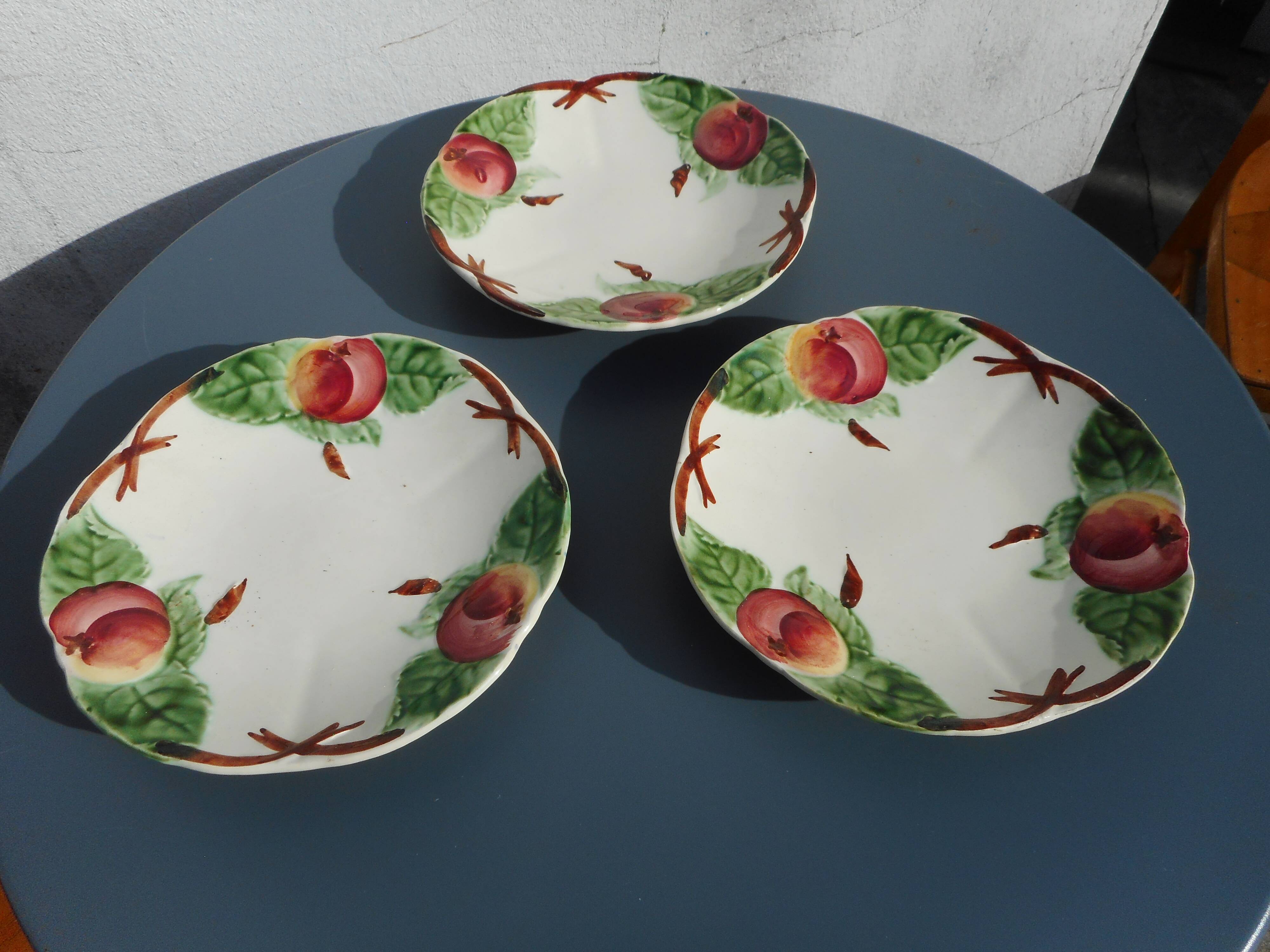 Three slurry plates