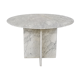 Mid-century round marble dining table, 1970's
