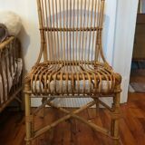 Audoux-Minnet rattan chair