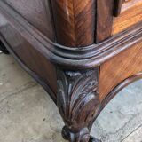 Bedside above marble with a niche and 4 drawers