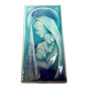 Holy Virgin with Child, cracked blue Sanmyro Japan
