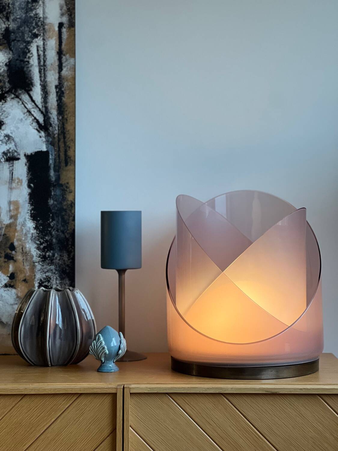 Carlo Nason LT 300 lamp for Mazzega