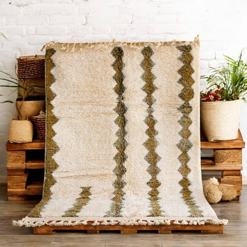 Tapis bérbere fait main traditionnelle 250cmx150cm