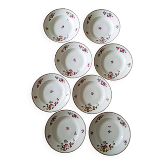 8 assiettes anciennes Legrand