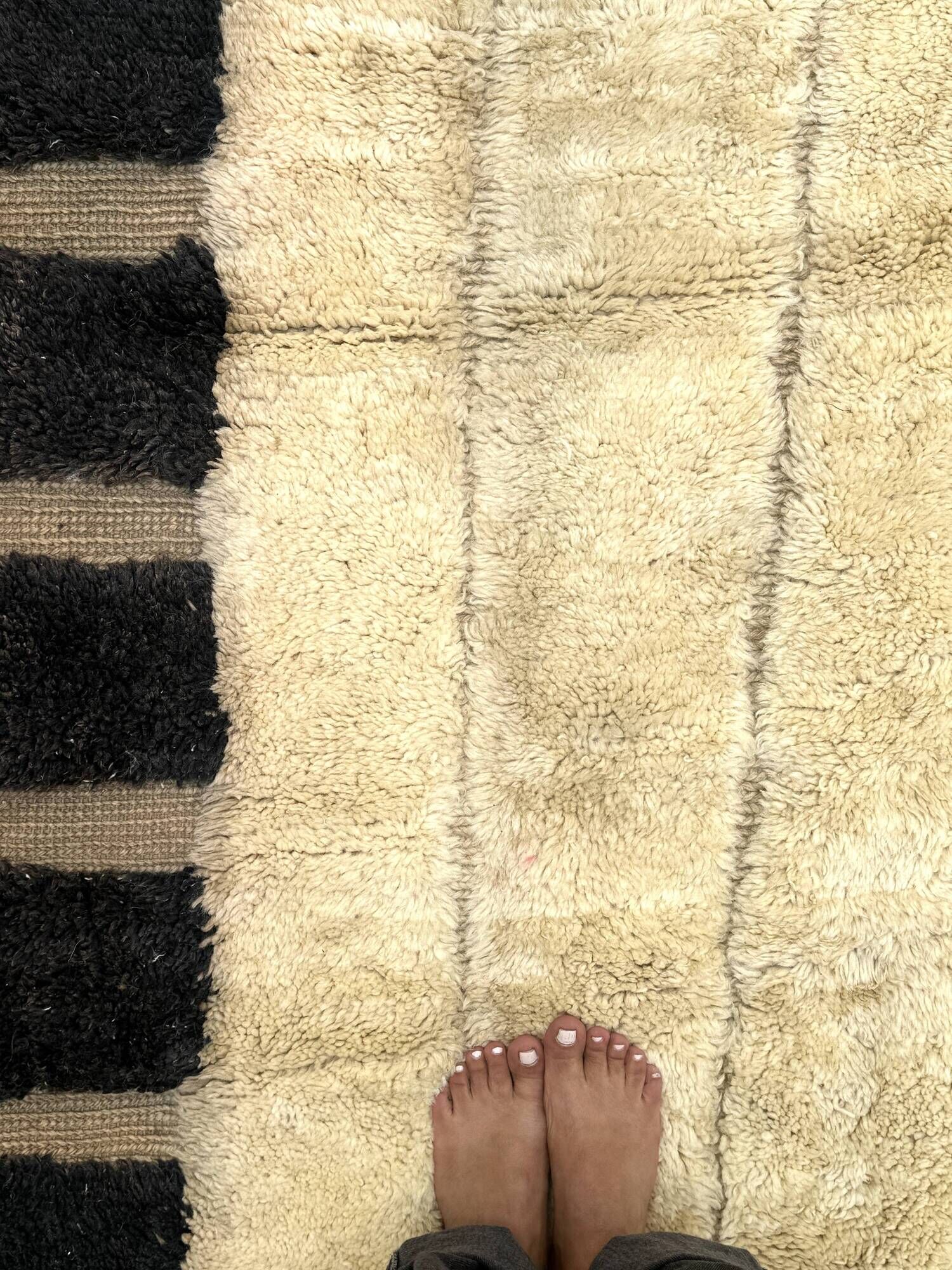 Blessed Mrirt rug, 100% virgin wool vintage, 4m x 3m.