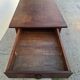 Rustic monastery farmhouse table, antique, 19th century, made of walnut.