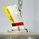 Stilux Milano, white perspex and aluminum ceiling lamp from 60s