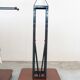 Wooden and brass coat rack, set of 4, 1970s