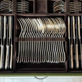 Christofle cutlery set of 179 pieces with its case.