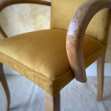 Art-deco bridge armchair