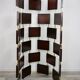 Wooden and brass screen