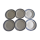lot 6 old flat plates circa 1900 Faïence K-G Luneville Yvetot
